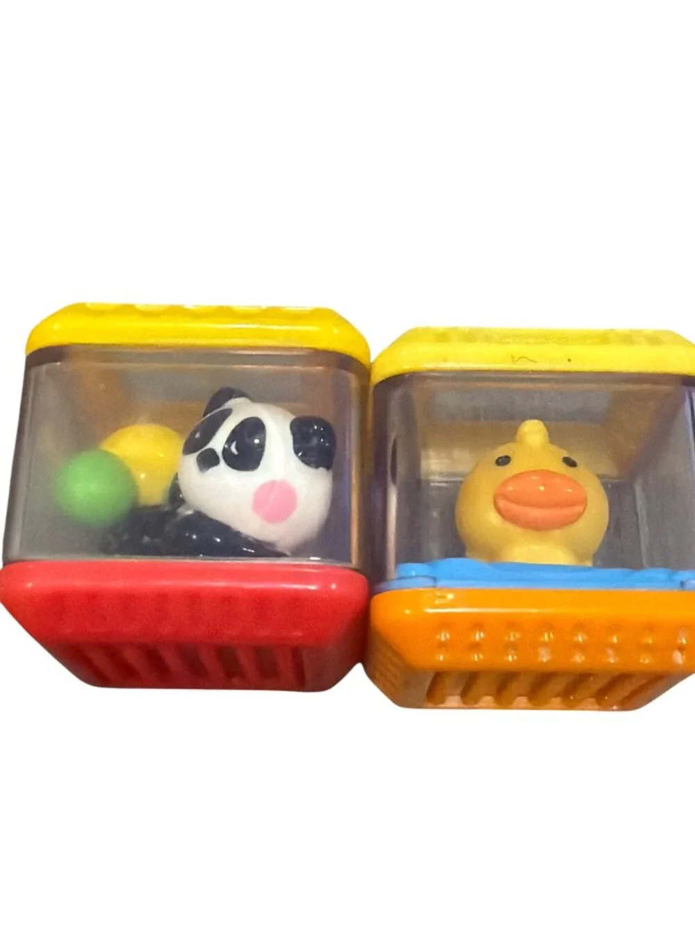 Fisher-Price Shape Sorter Cube With Peek-A-Blocks Set Educational Toy For Toddle